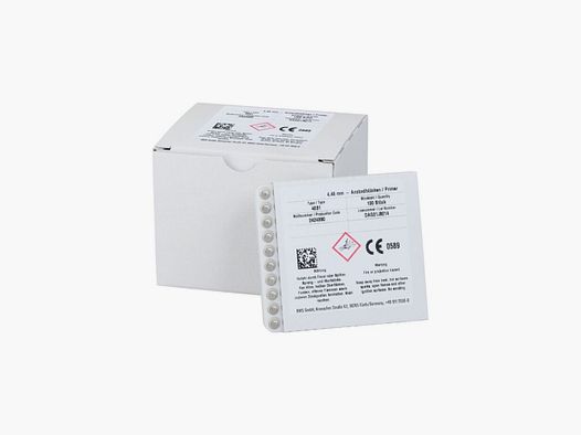 RWS Small Pistol Anvil Primers SINOXID Ø 4,45mm No: 4031 VE100