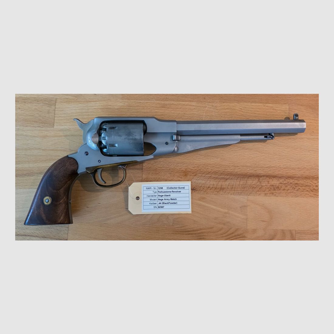 Hege-Uberti Army Match, image 1 of 2