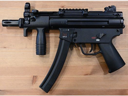 HK MP5K Co2 Airsoft inkl Zubehör