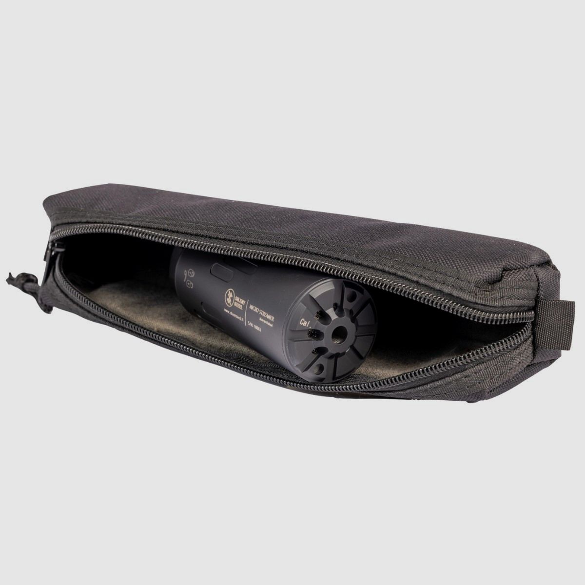 Silent Steel - Flow Micro Streamer Steel 5.56 QDL Suppressor - Black - MST556B-SS QDL, image 3 of 4
