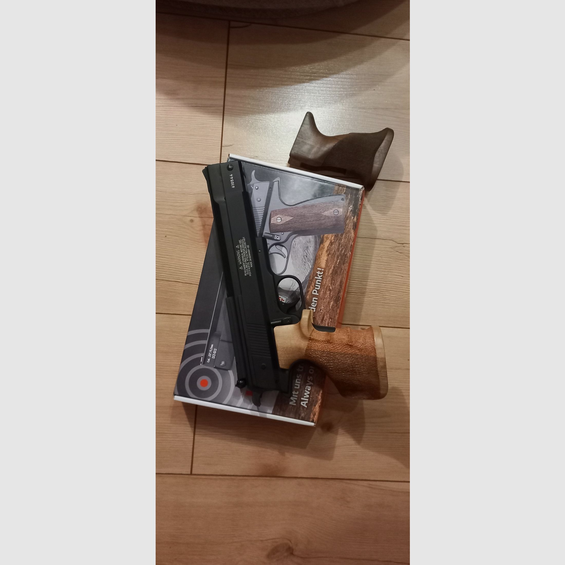 Weihrauch HW 75 with Rink Match stock like new
