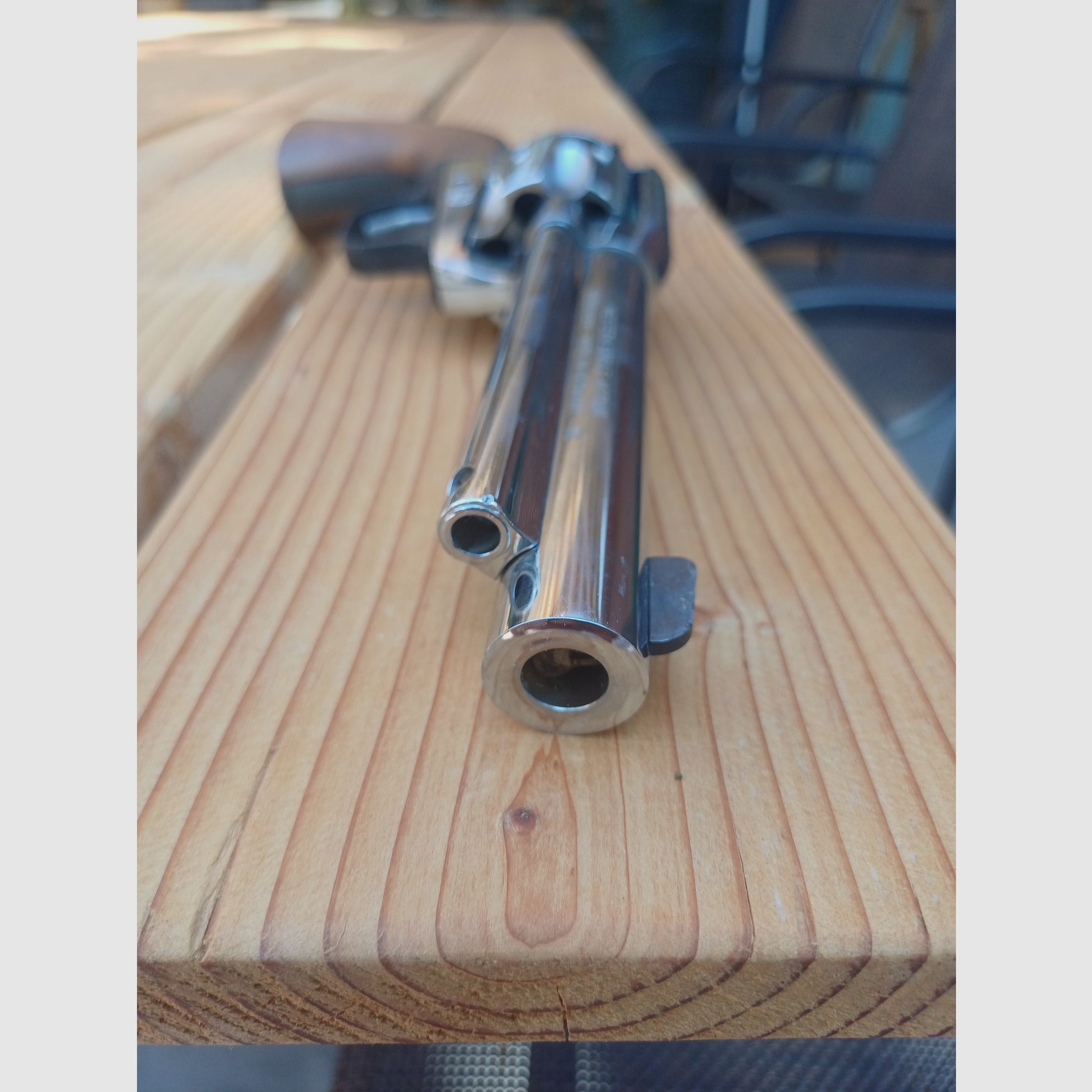 Weihrauch Western Single Action Revolver 9mm Knall Chrom