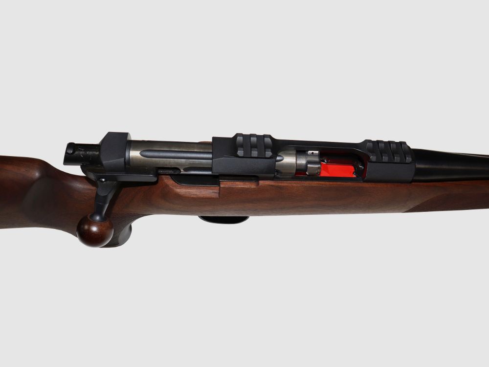 sofort Lieferbar: Steel Action Hunting Short HS .308 LL 450mm  Geradezug-Repetierbüchse