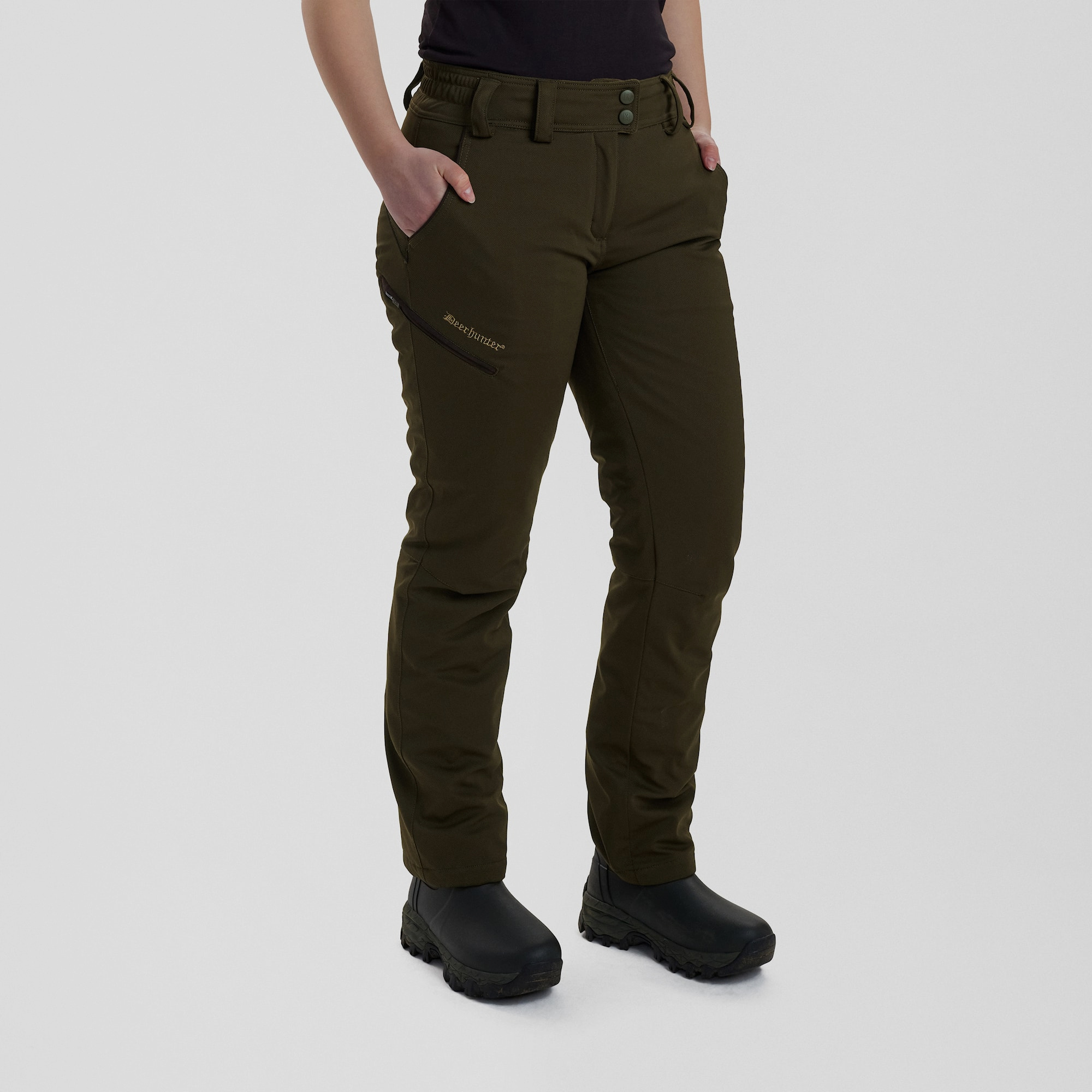 Deerhunter Lady Mary Trousers Art Green 44