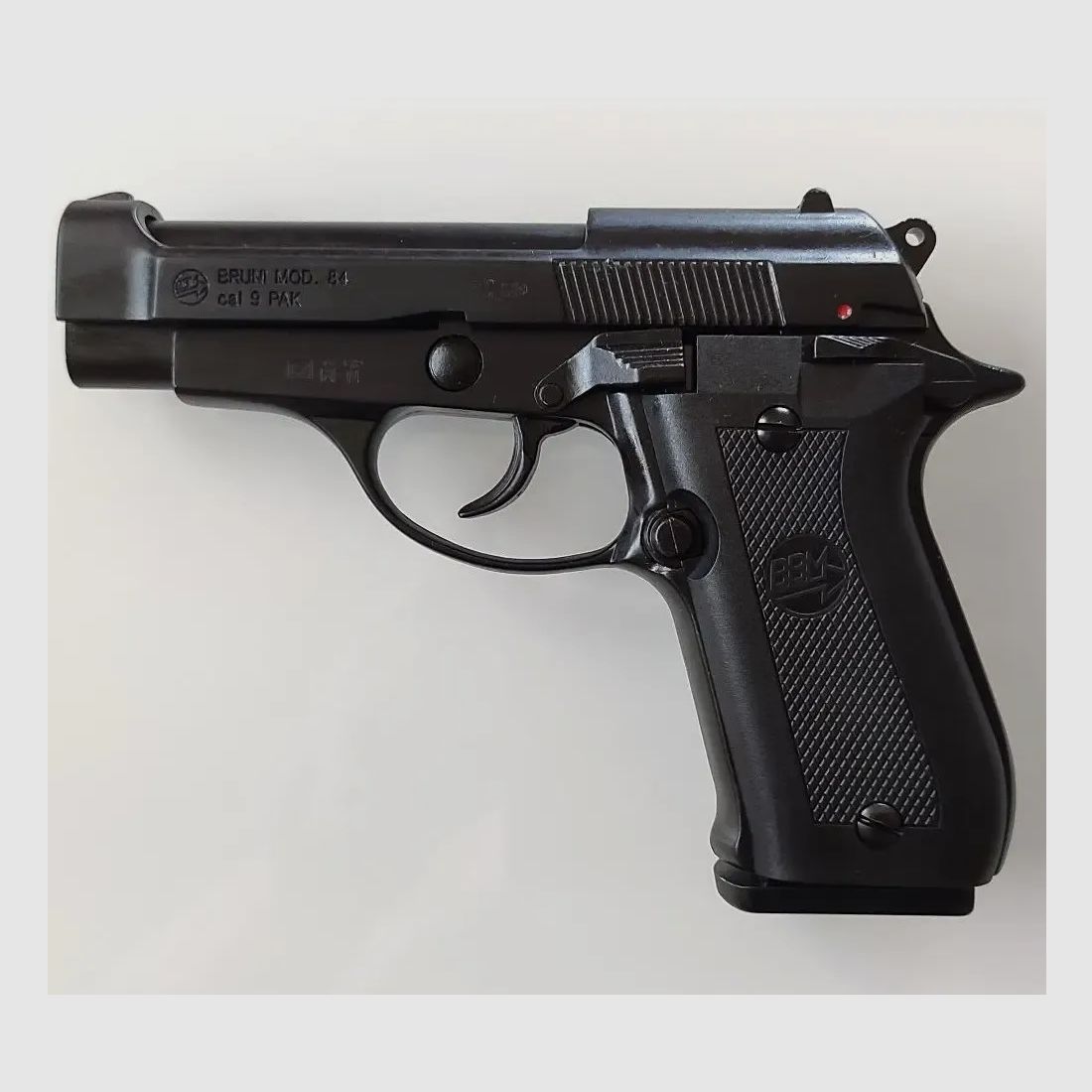 BRUNI 84 9mm P.A.K. – Beretta 84F Nachbau - Envío a toda la UE