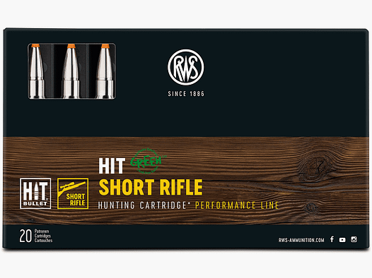 RWS .300 Win Mag Hit Short Barrel 165 gr. - 20 St.