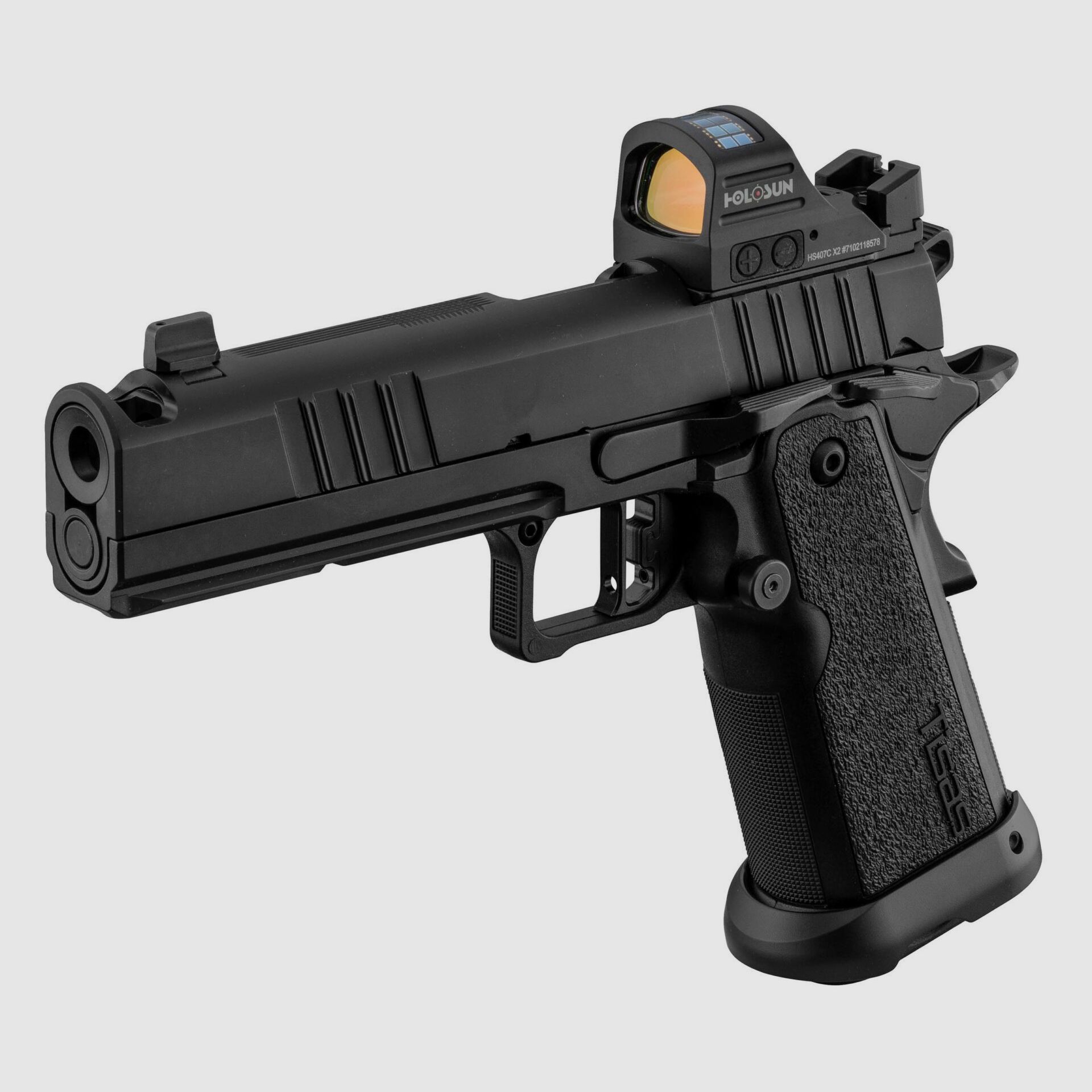 Tisas Pistol 2011 Duty 9 DS COMP + Holosun 407C, Bild 4 von 4