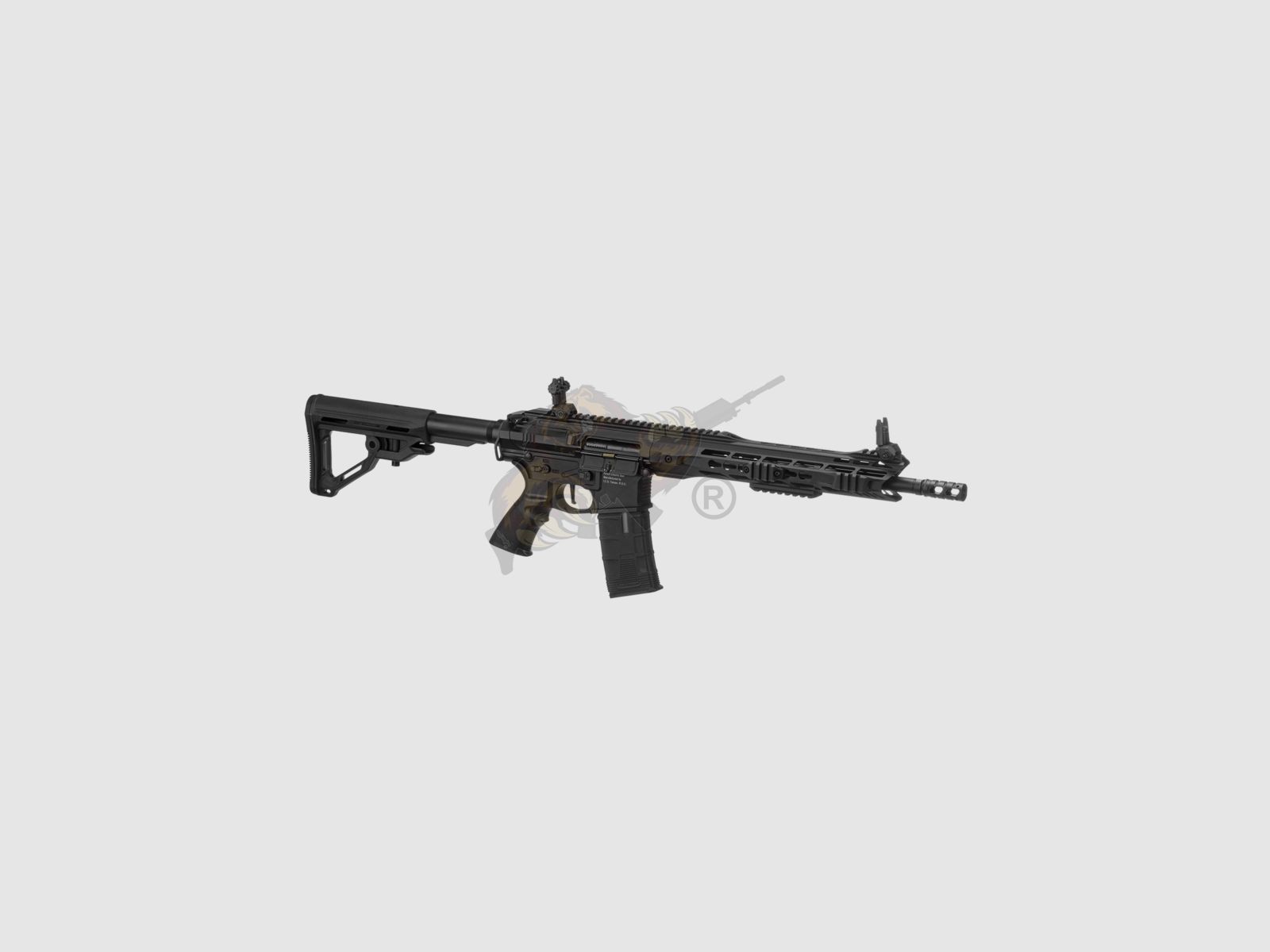 CXP M.A.R.S. Carabina (ICS-302) Negra Airsoft Libre a partir de 18 - S-AEG -F-