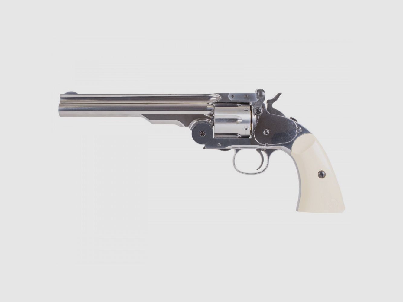 CO2 REVOLVER SCHOFIELD 6" VERCHROMT, Bild 3 von 3