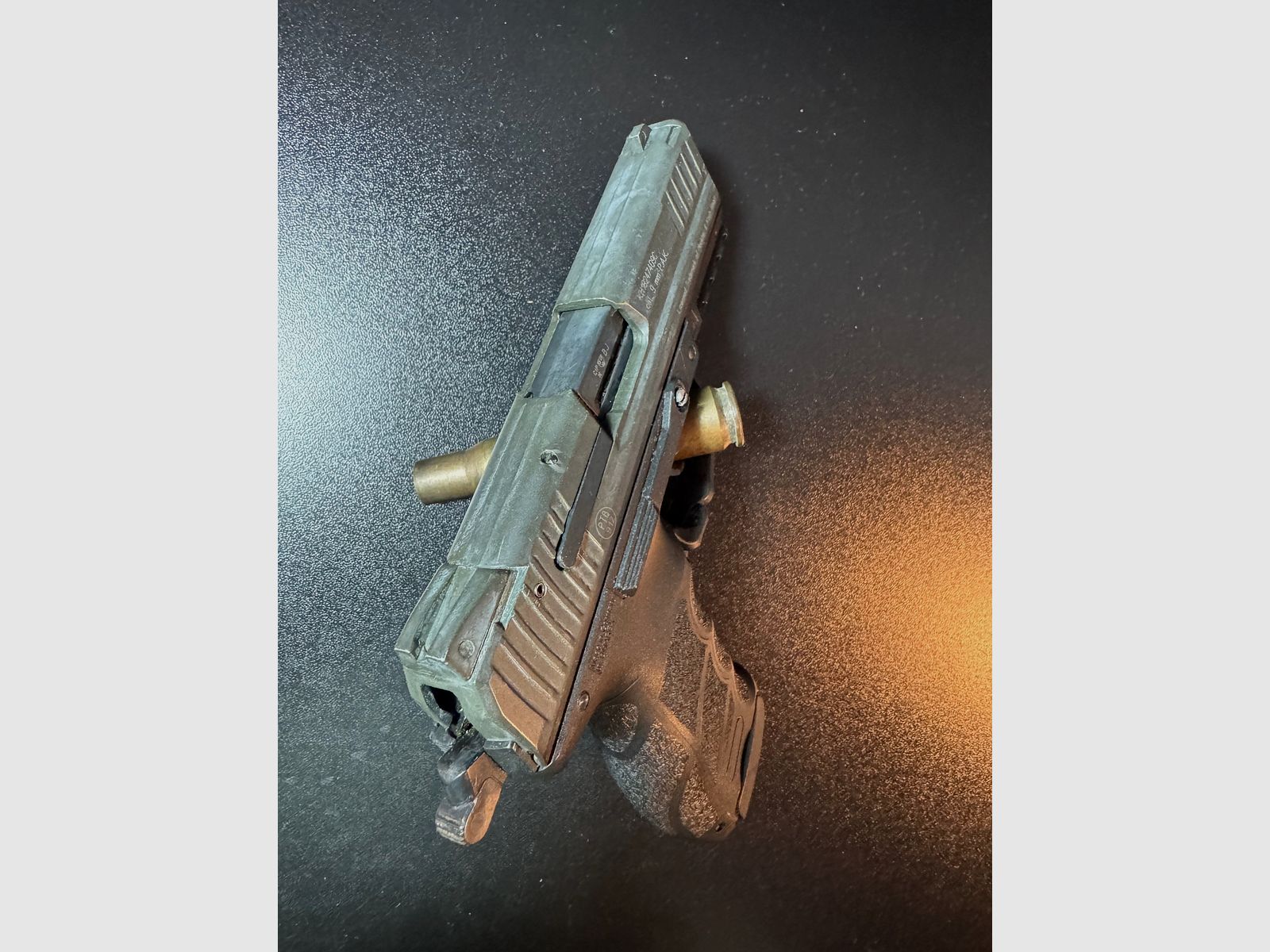 Heckler & Koch P30 9 mm P.A.K. inkl. Koffer, Abschussbecher & Anleitung