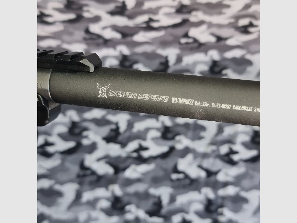 Pistole Ruger Mod. Mark IV Tactical .22 LR mit integriertem Schalldämpfer, Bild 9 von 10