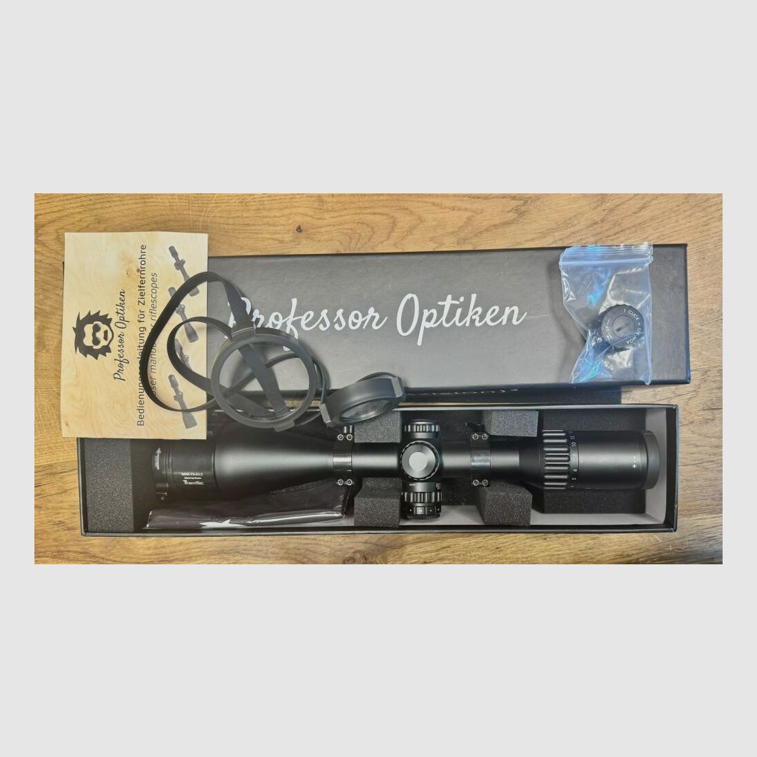 Professor Optiken Ammersee 2,5-15x56 HD mit Rusan und Montage