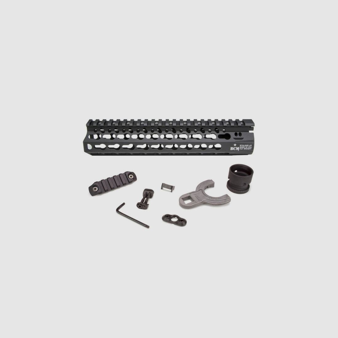BCM® KeyMod Rail - ALPHA, 5.56, 9-inch - Black