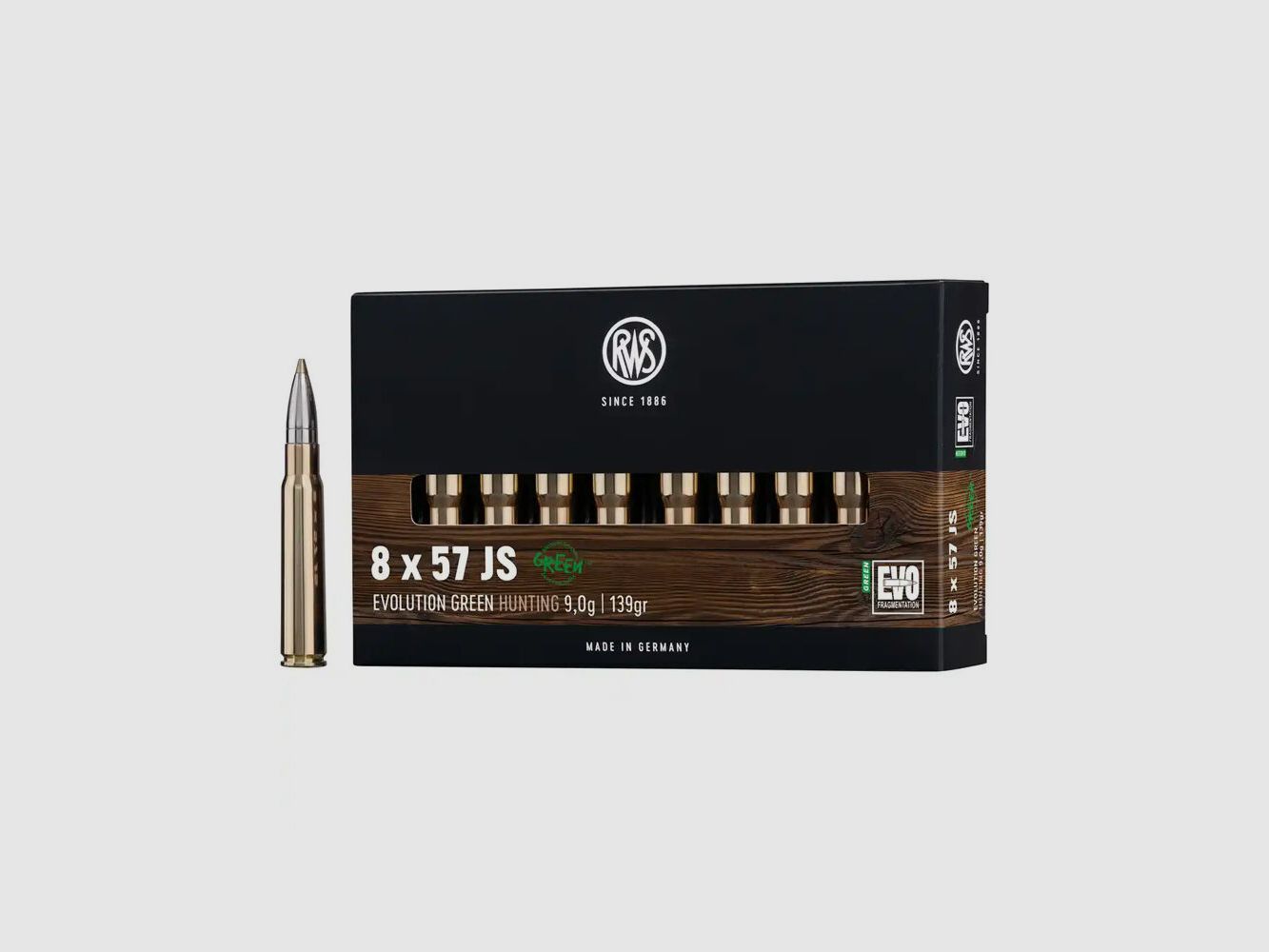 RWS Evo Green Hunting 9,0g/139grs