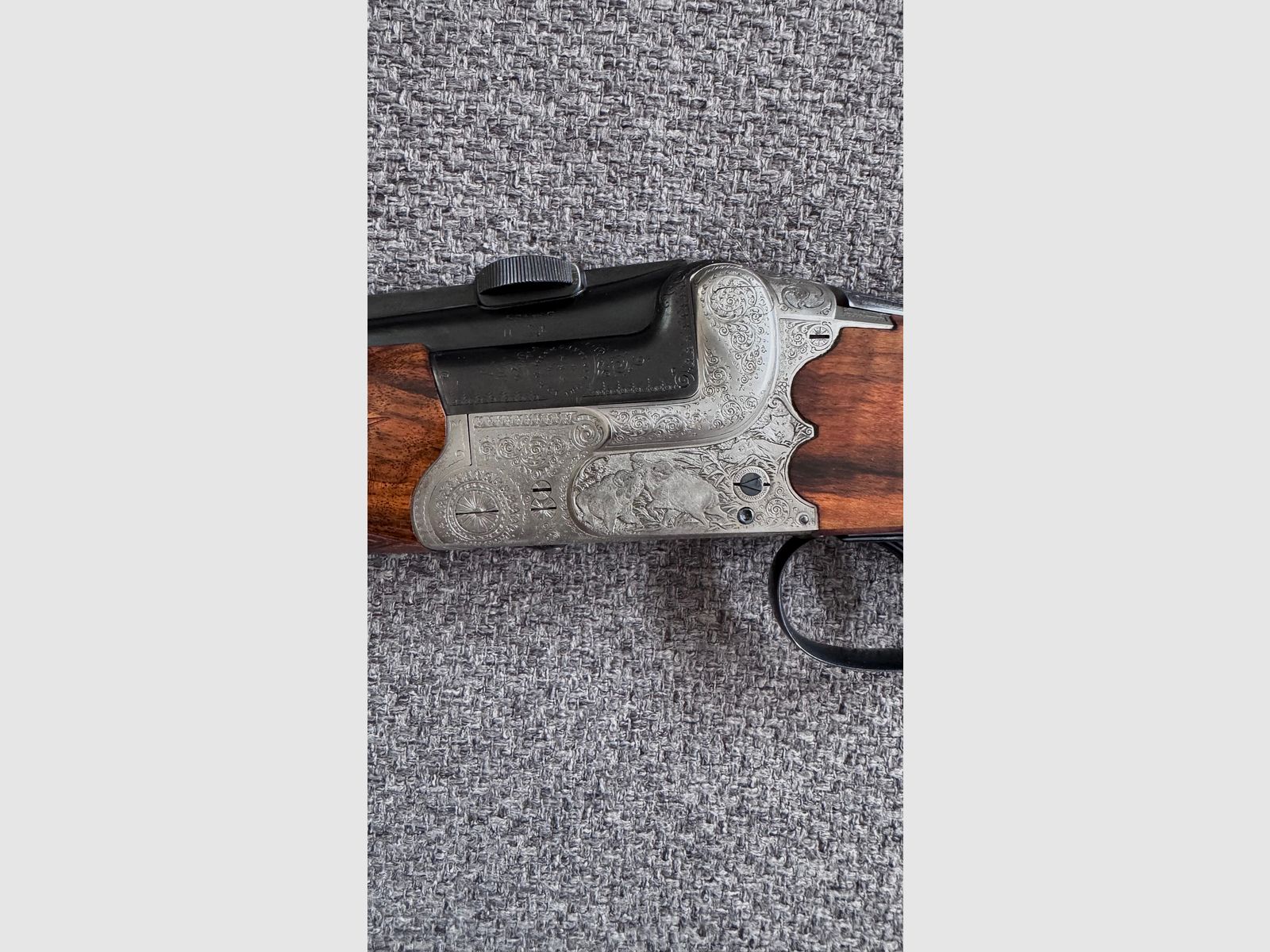 Exklusive Simson Suhl Bockdoppelbüchse Kaliber 8x57 IR – Sammlerstück im Bestzustand