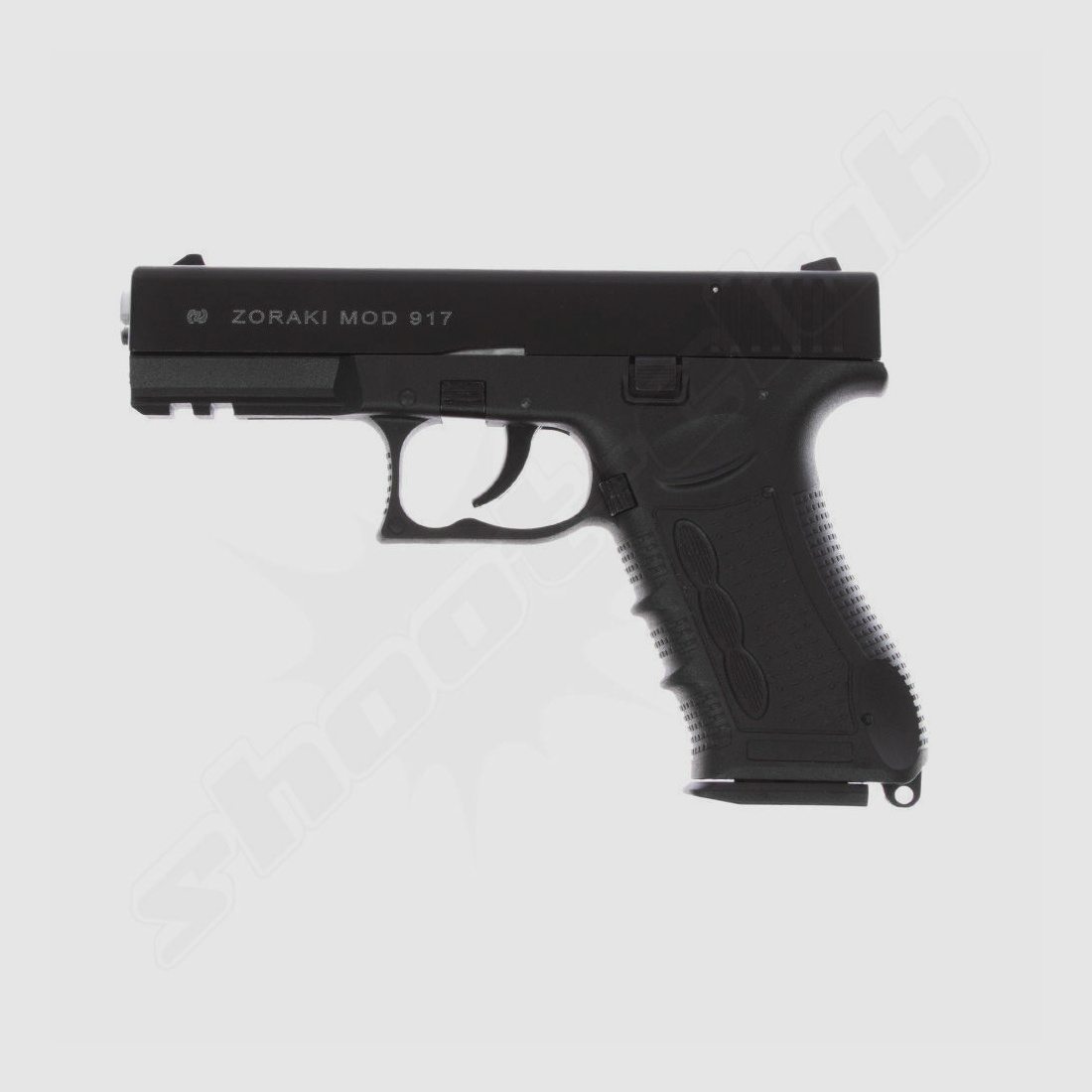 Zoraki 917 Schreckschusspistole schwarz-chrom Kal. 9mm