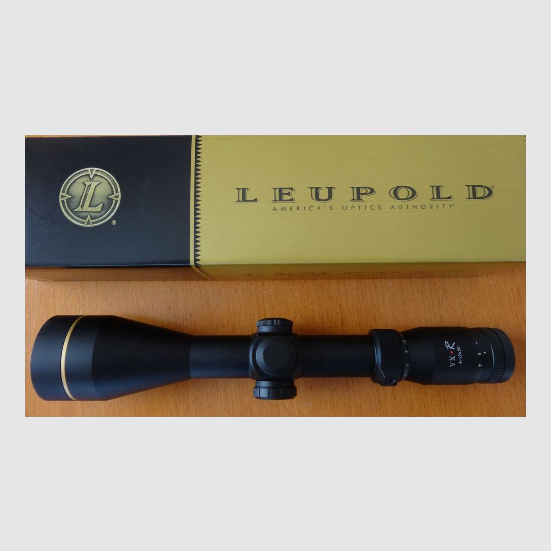 Leupold richtkijker: Leupold 4-12x50VX-R, verlicht.