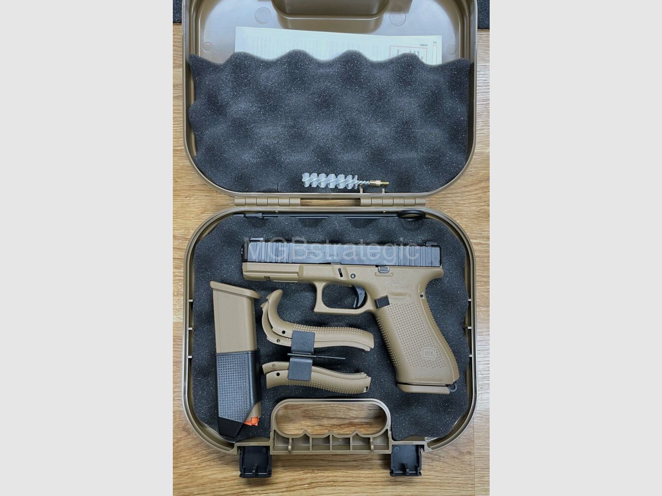 gelimiteerde GLOCK 17 Gen 5 FR - halfautomatisch pistool 9mmLuger Frankrijk's nieuwe dienstpistool PSA