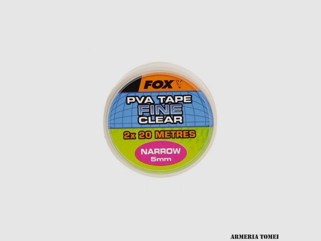 FOX – NASTRO PVA NARROW CLEAR TAPE