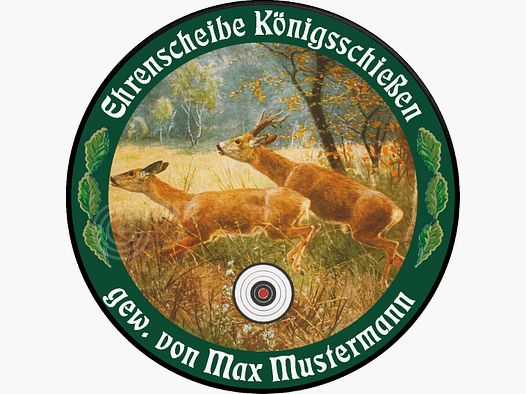 Schietschijf ECO-LINE Motief 150