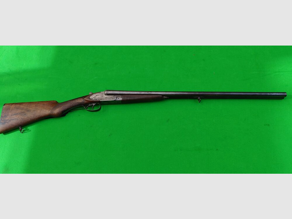 Inconnu fusil de chasse double 16/70