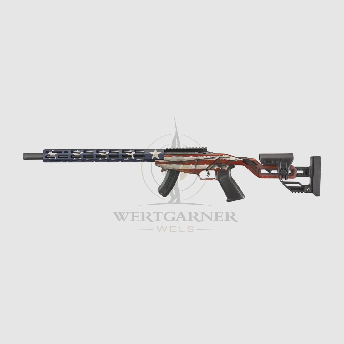 Ruger Precision Rimfire .22LR LL18" American Flag, image 4 sur 4