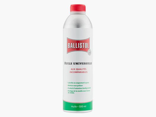 Universele Olie Ballistol 500 ml - Multi-Usage - Bescherming en Onderhoud - Voor Jacht en Buiten