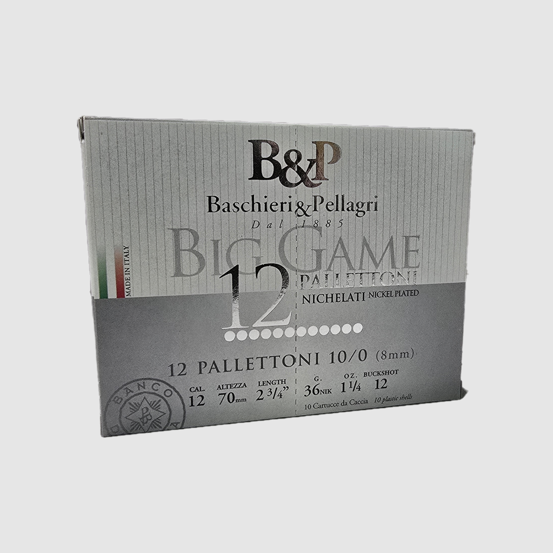 B&P 4 Big Game BUCK 12/70 36g