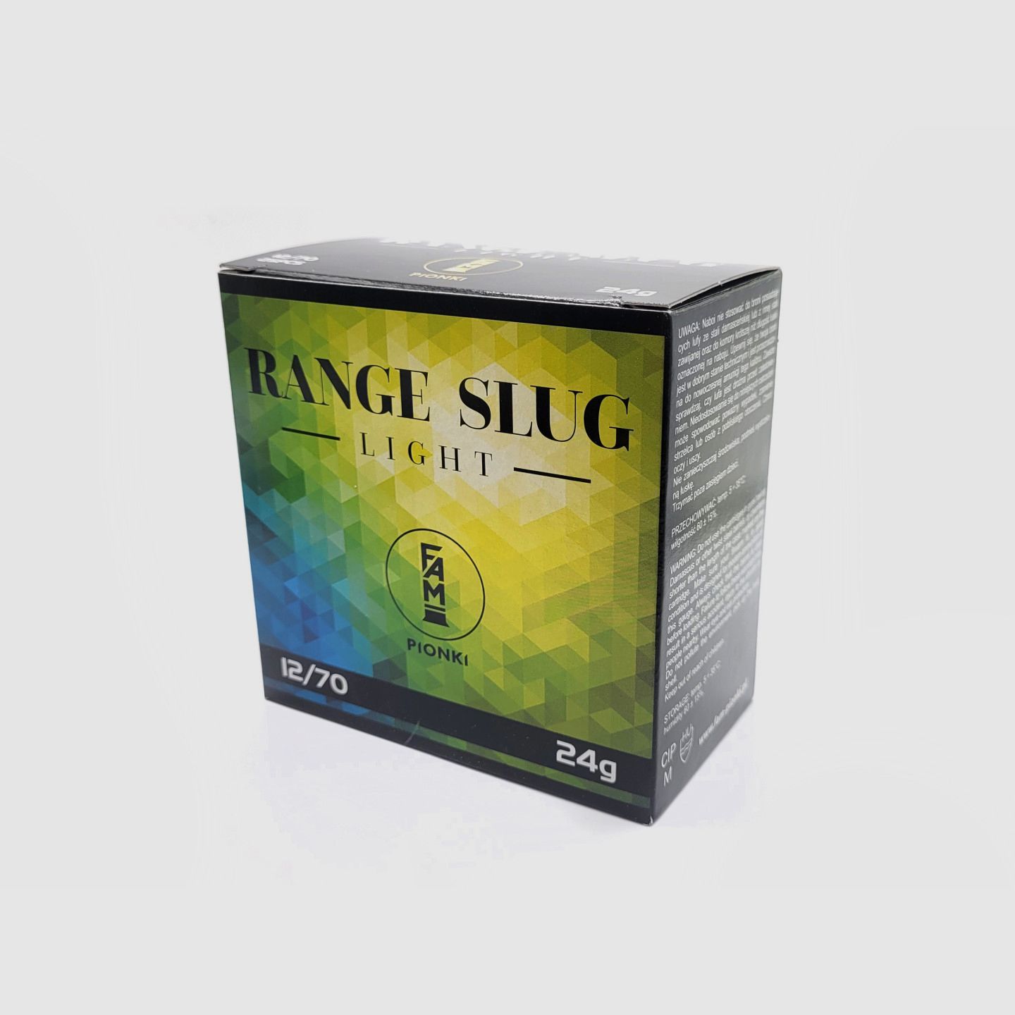 PIONKI 12/70 Range SLUG 24 g Munition
