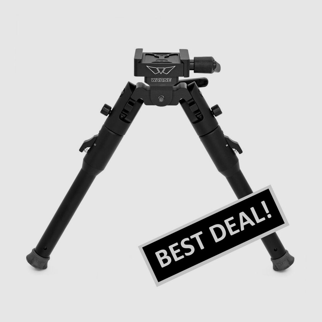 Warne Skyline LITE - Zweibein QD mit ARCA Interface (7912M)