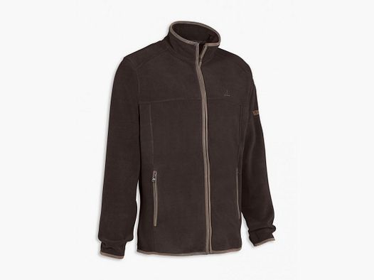 Veste en polaire Percussion Scotland Marron