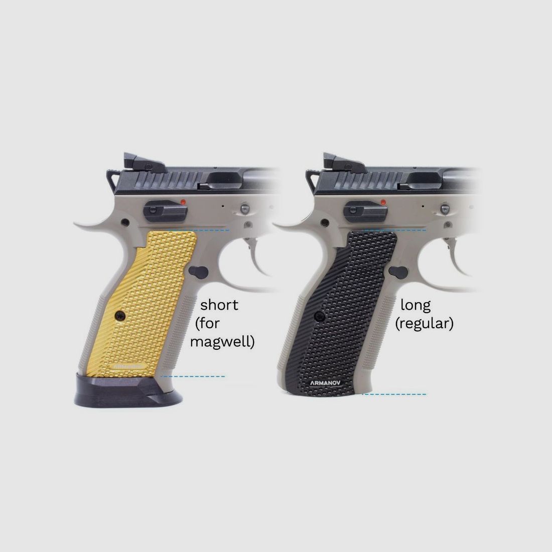 Armanov Spid Ergo Gen2 Pistol Grips for CZ