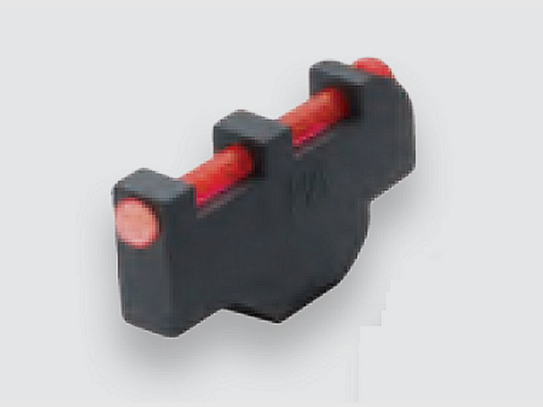 LPA Sights guidon à goupiller, pour S&W KLN MP35F - fibre optique rouge