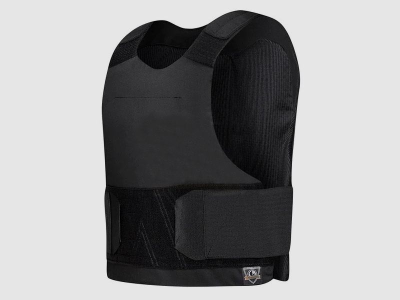 PGD DELTA Gilet Sous-veste Pare-balles NIJ IIIA incluant 55J Protection Contre les Coupures NOIR, Taille : L