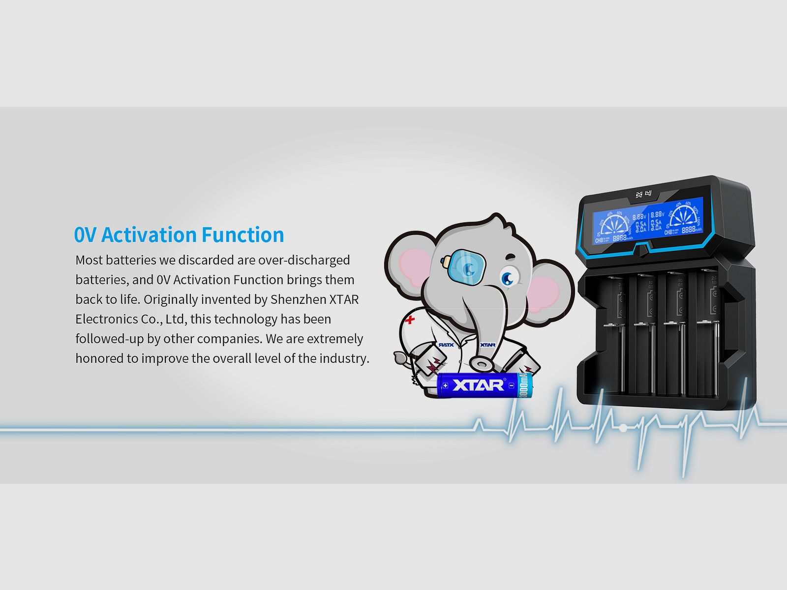 Xtar X4 chargeur rapide de batteries, image 4 sur 8