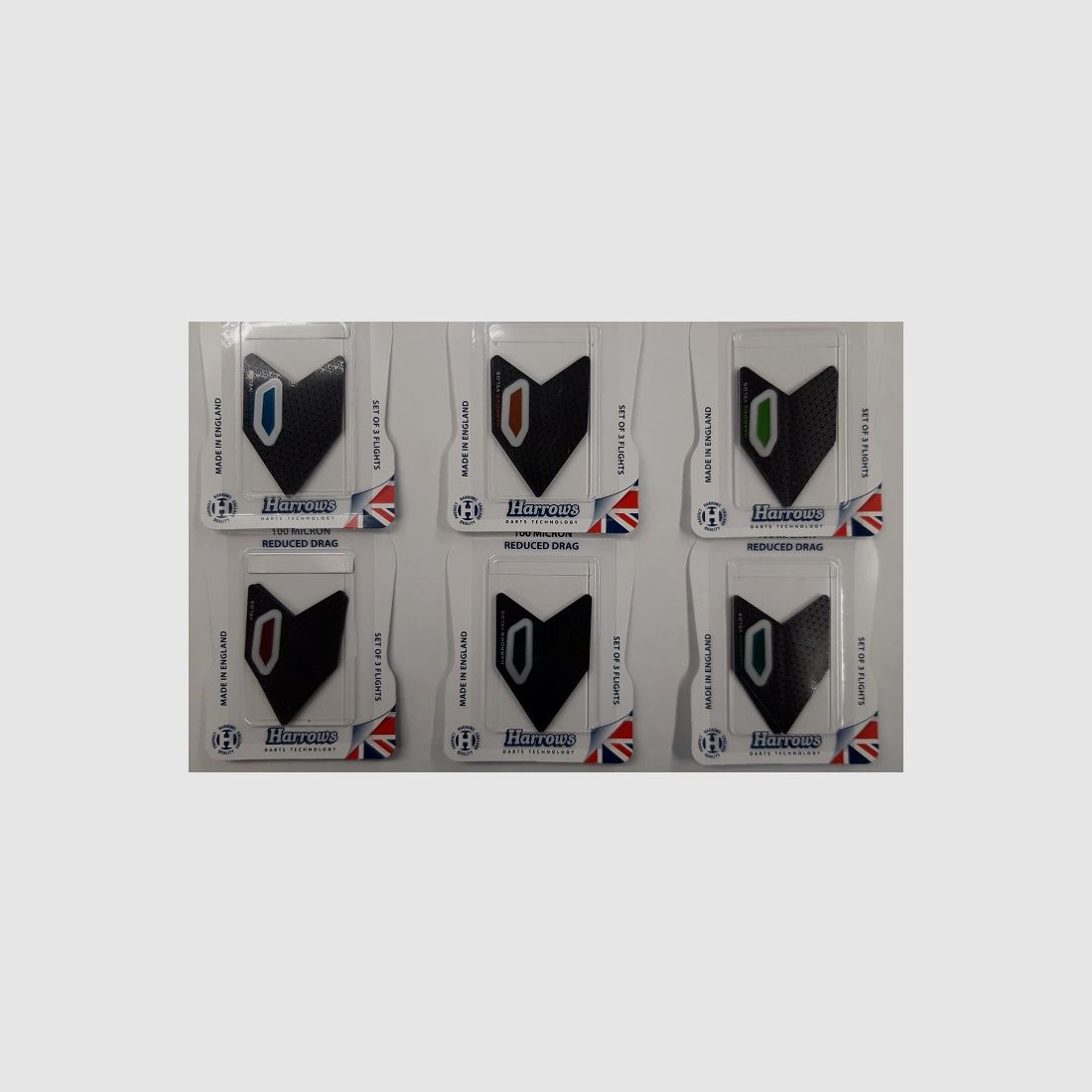 Harrows Darts Technology Velos Flights Dart et accessoires