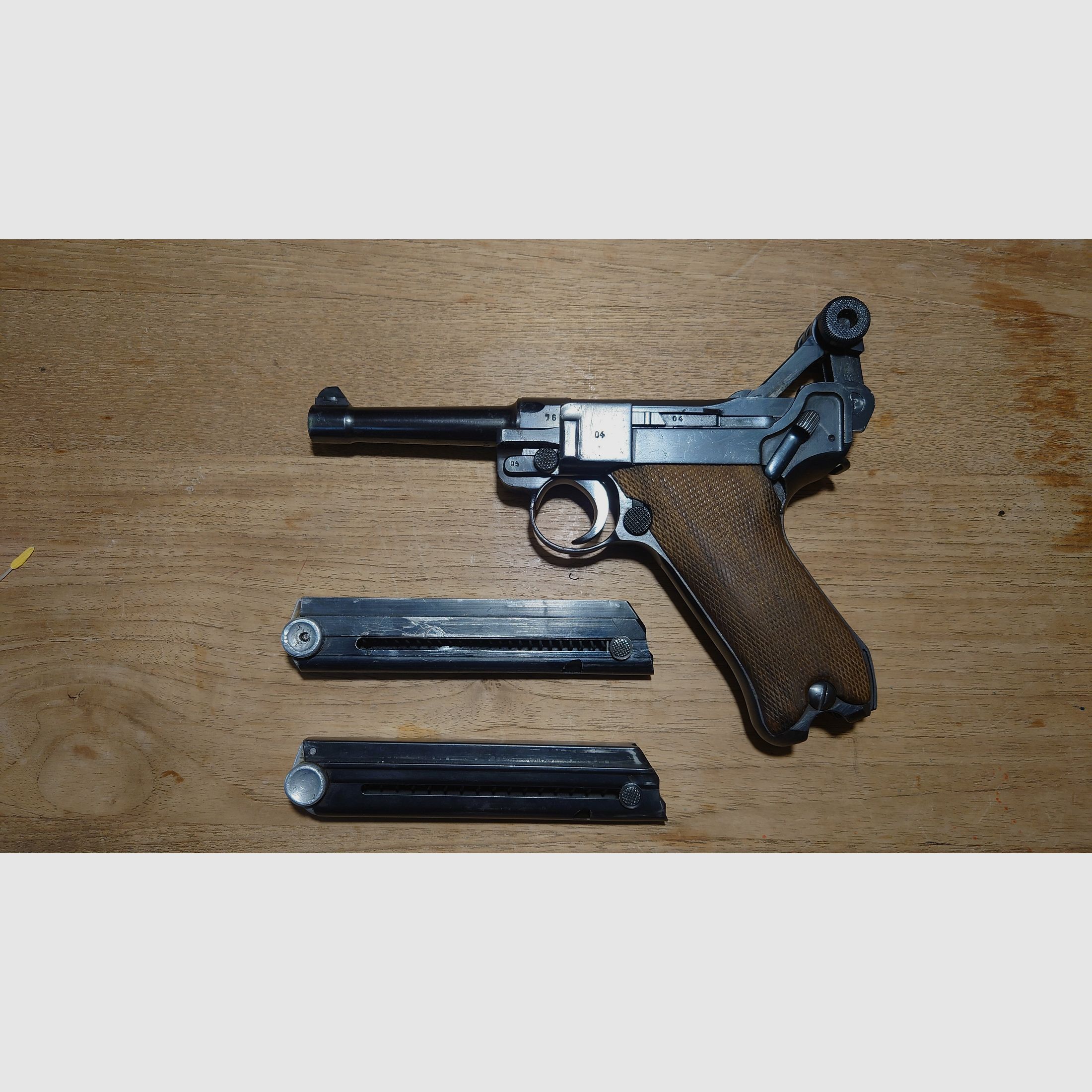 Luger P08 1937 número igual a Blank Firing