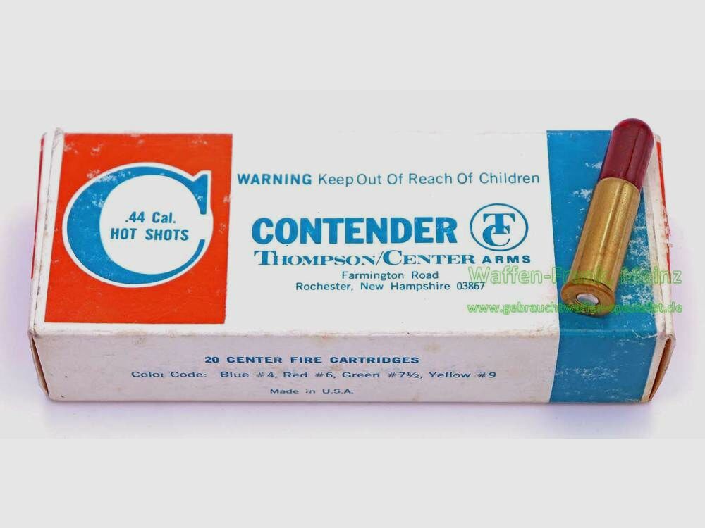 Contender - USA Schrotpatronen/Contender .44Mag