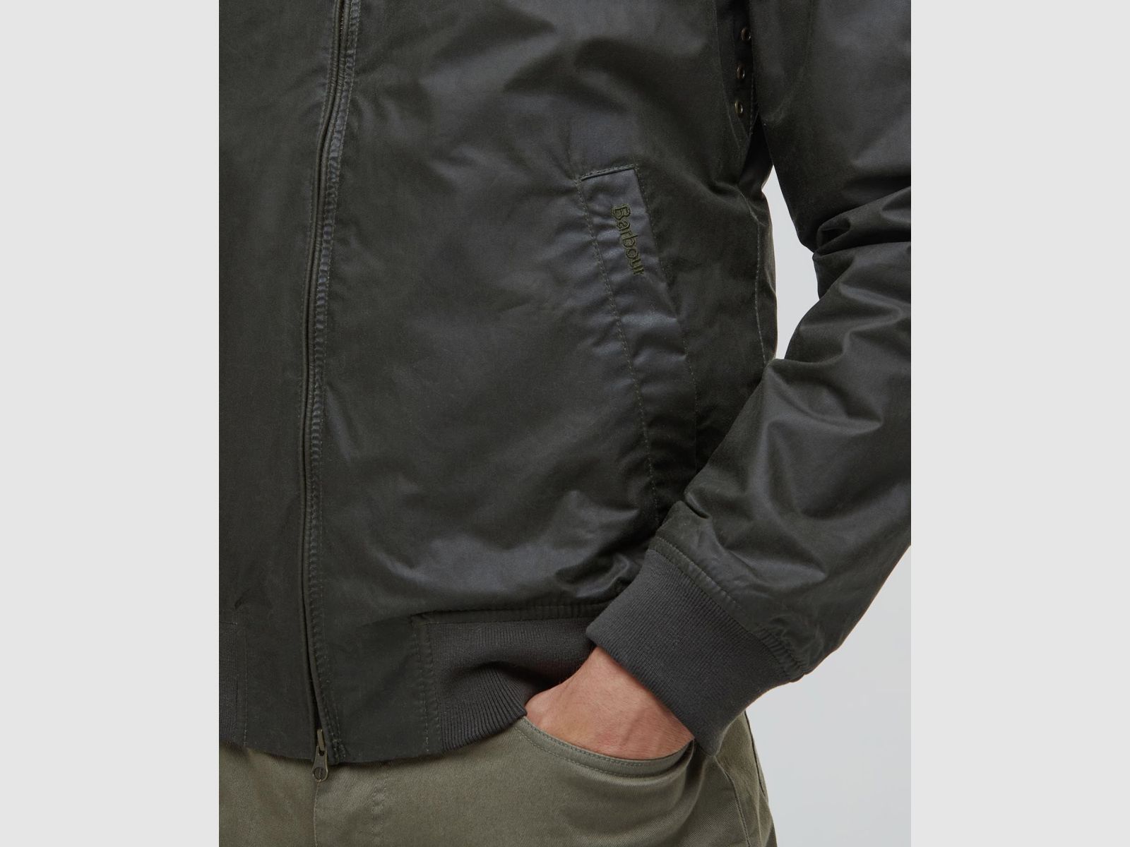 BARBOUR Wachsjacke Royston Lightweight Olive