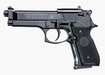 Beretta 92 CO/2 Pistolet, czarny, 5" kal. 4,5mm Diabolo