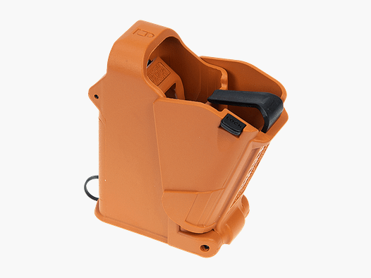 MAGLULA UPLULA Cargador Universal para Revistas de Pistola - Naranja-Marrón