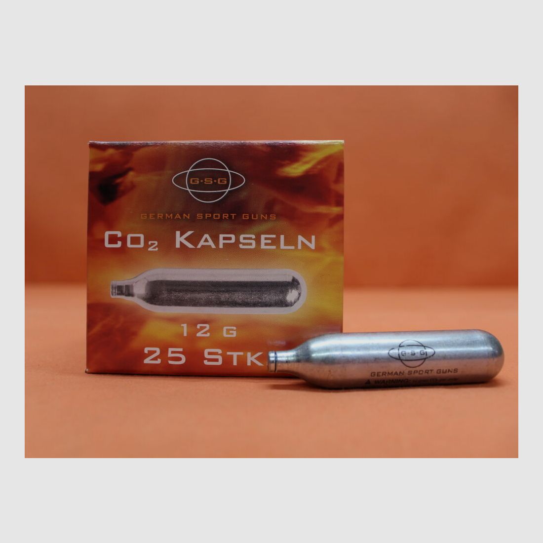 GSG German Sport Guns CO2-Kapsel 12 g GSG VE 25 Stück