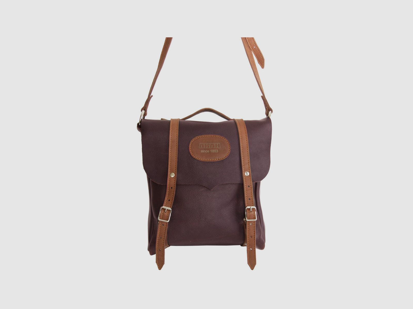 AKAH Traveltasche Vintage-Leder