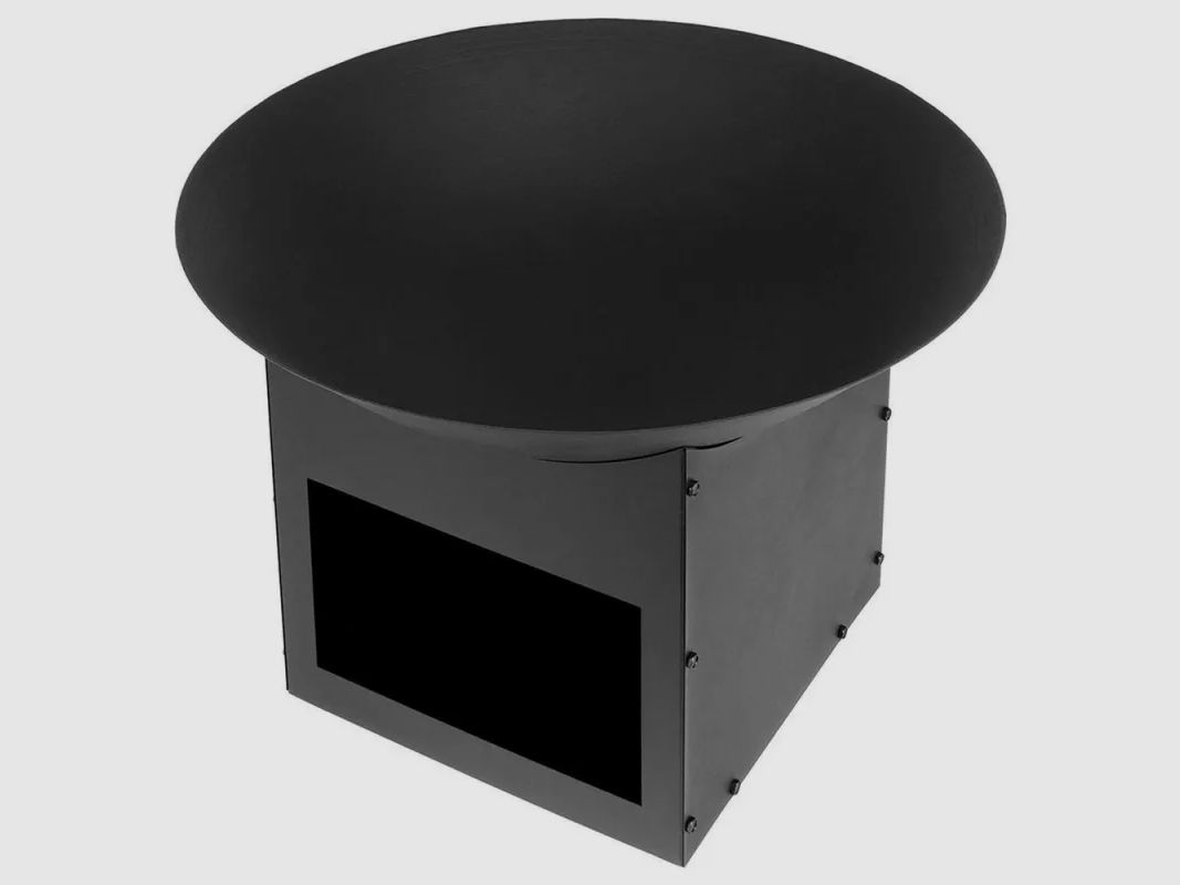 Brasero métal noir sur support Ø 57cm, image 5 sur 18