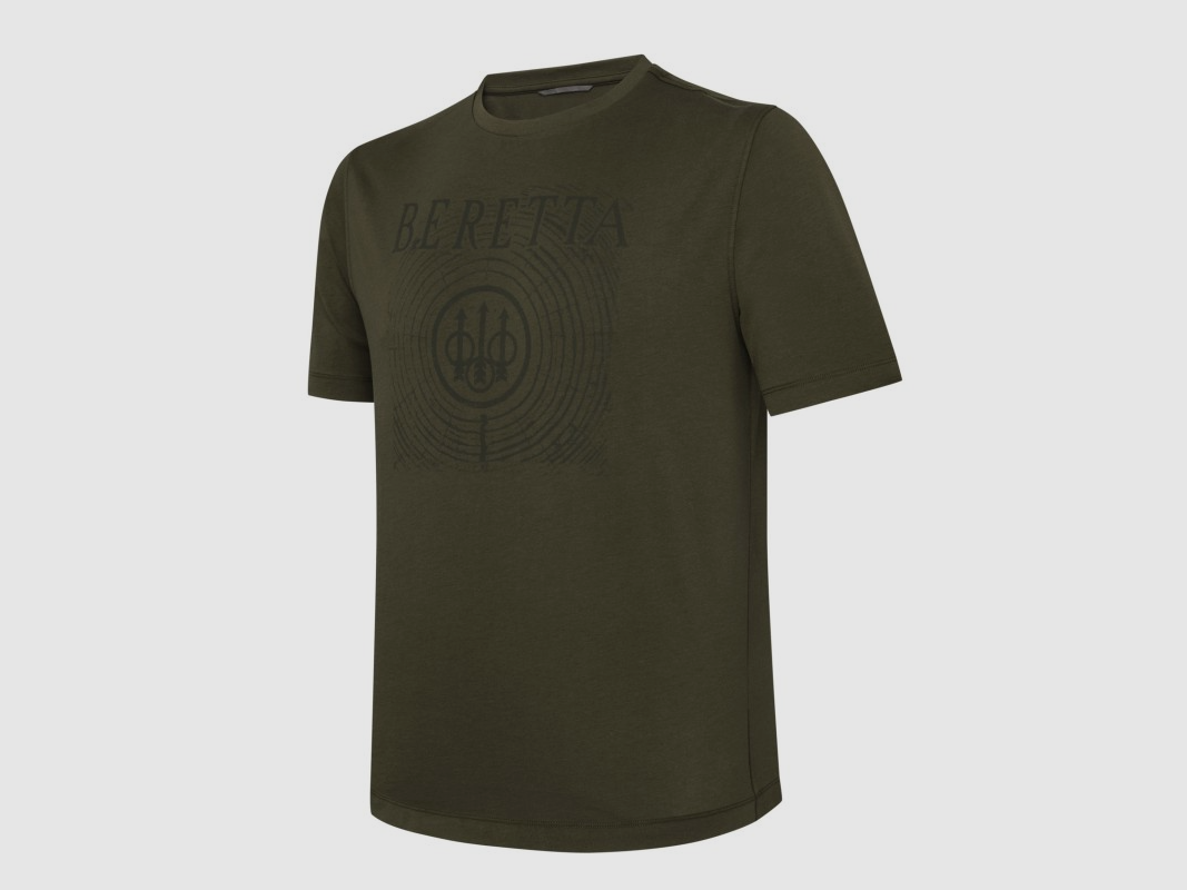 BERETTA Fir T-Shirt Dunkeloliv TS782, Bild 5 von 5