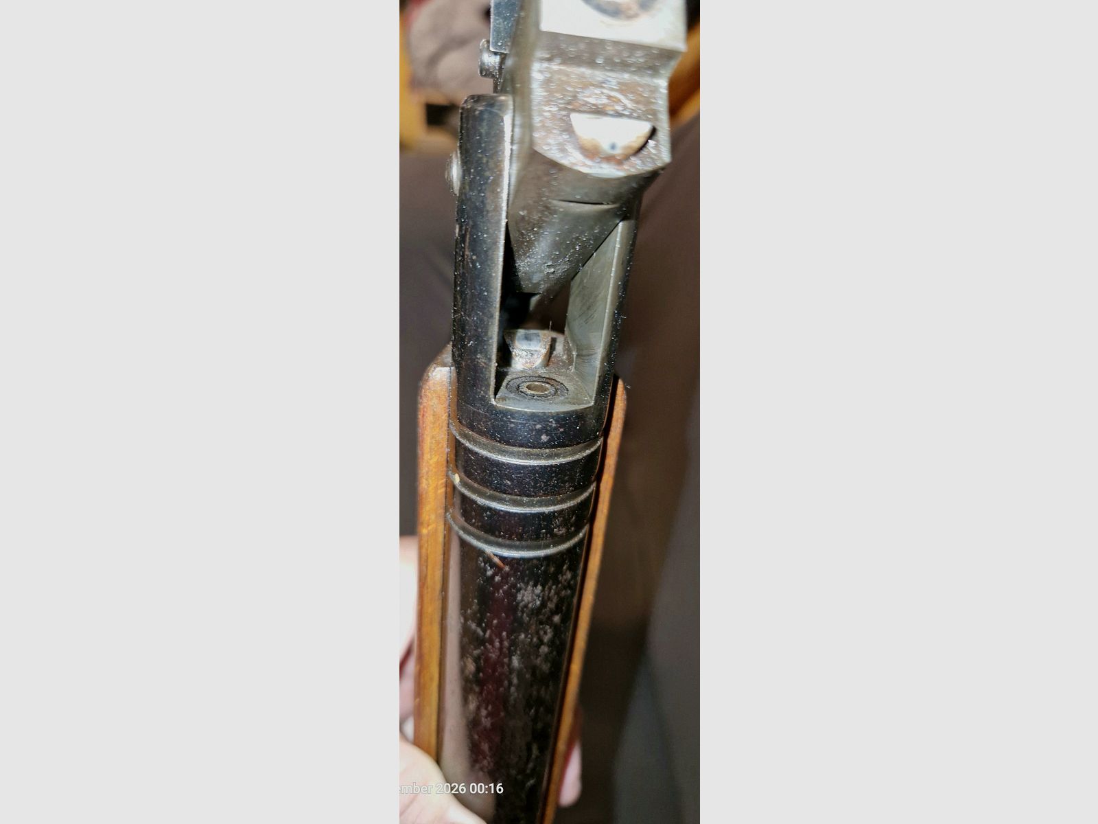 HAENE SUHL III - 56 / 3 - 56 / S 32/1108/1007 /4.5mm / GDR VEB AIR RIFLE VERY GOOD PRESSURE / LITTLE SURFACE RUST / VERY RARE ( NR31 ) ------>! READ DESCRIPTION ! <------
