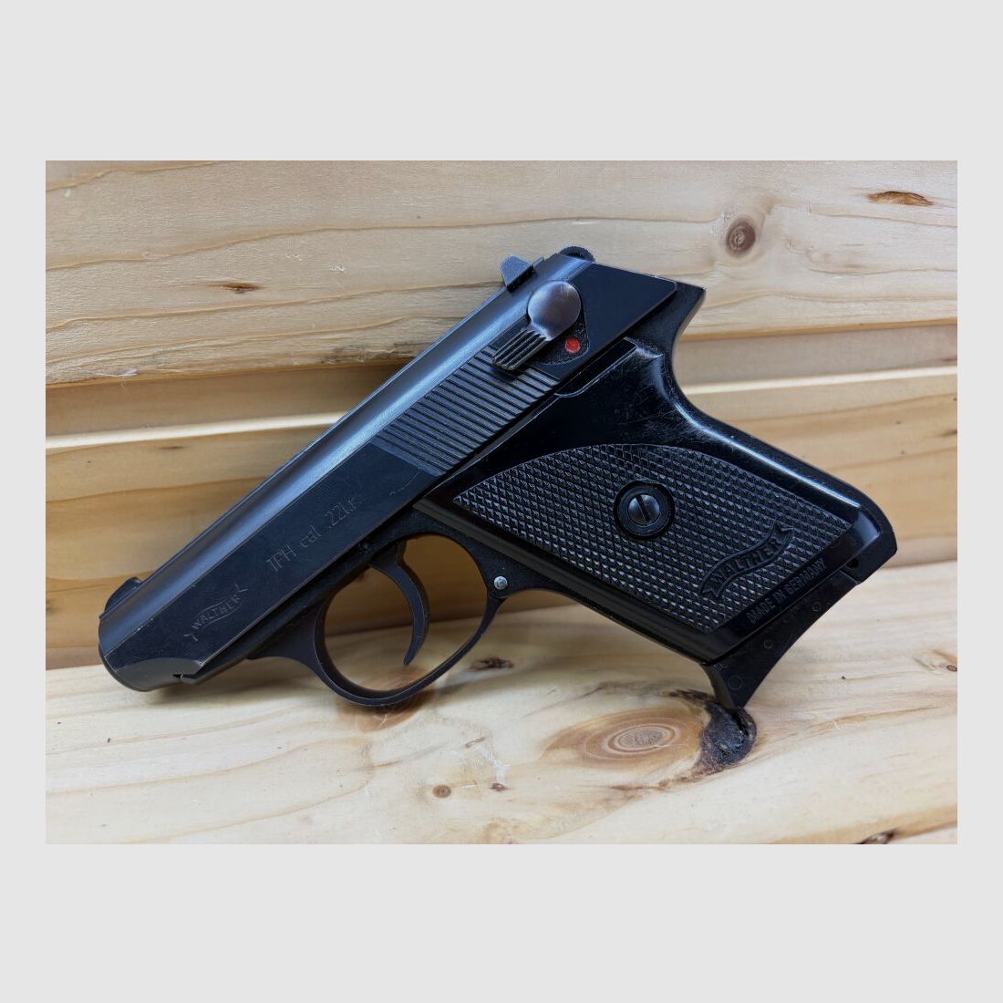 Carl Walther TPH .22lr mit 3x Magazinen und Lederholster .22lr