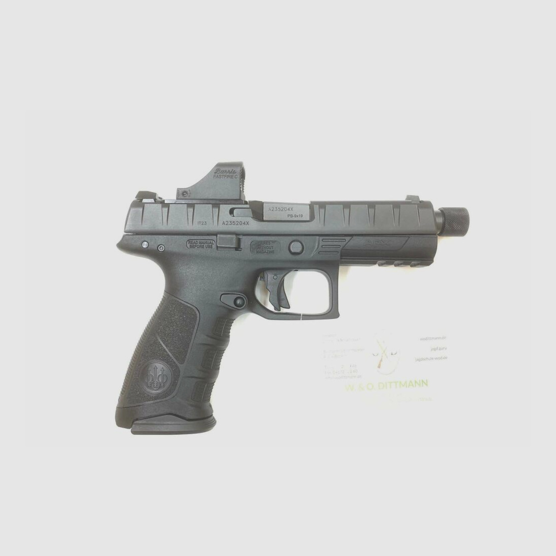 Beretta APX Combat RDO 9mmLuger