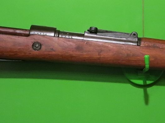 Deko "Mauser-Wehrmacht-Karabiner" K98 WaA, 8x57IS mm, orig. Gewehr/Karabiner 98, BKA    #32