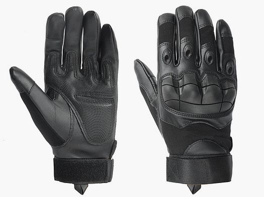 Guantes tácticos tamaño L - Negro [8FIELDS]
